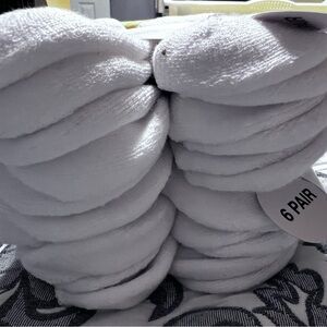 Youth Boys White Ankle Nike Socks 12 pairs  Kids Unisex 7C-10C NEW cushioned